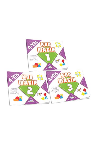 Damla Yayınları Doku Aes Yayınları Kod Matik 3 (4 YAŞ) Tek Kitap