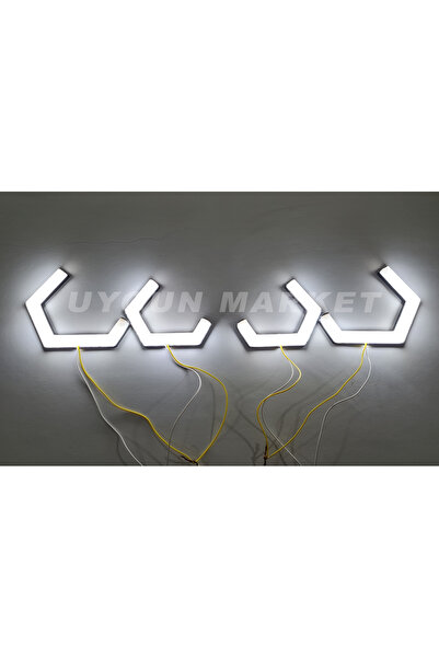 NOS J Tipi Angel, Beyaz, 4 Adet