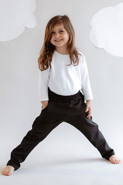 C&City Girl's Straight Leg Sweatpants 870 Black