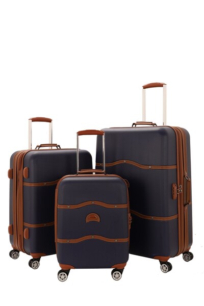 MÇS Üçlü Lüx Abs Valiz Seti V207