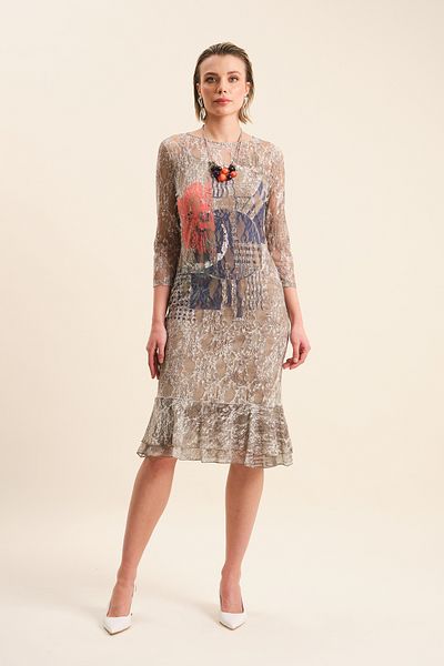 VERDA Floral Patterned Dress