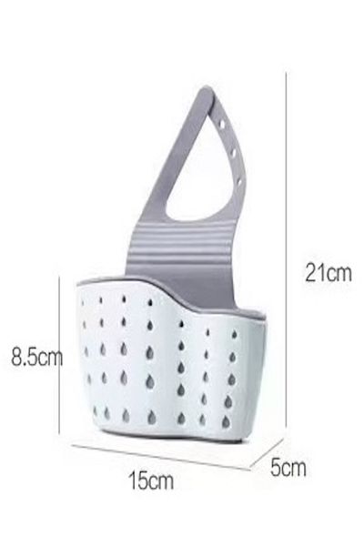 ELSE NIPPON , Adjustable, Mountable Rubber Sink Organizer Hanger, Sponge Holder