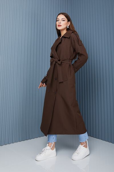 SahraAfra Momente Oversize Trench Coat