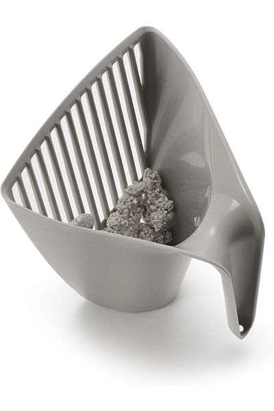 Petfolk Cat Litter Cleaning Shovel (Grey)
