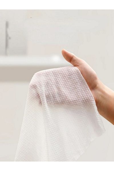 ŞAHKAN NONWOVENS 40x80cm Hair Manicure Peducure Towel - Single Packaged, 100 Pieces