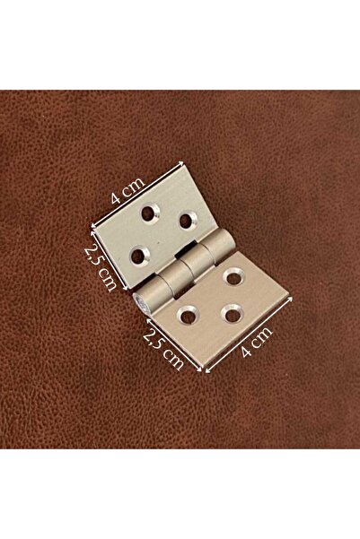 KOLDOOR Star Köşeli Geniş Alüminyum Yaprak Menteşe 4x2,5 Cm 4 Adet