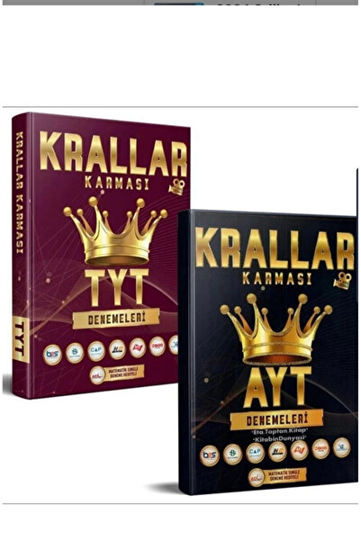 Bilgi Sarmal Yayınları Tyt Ayt Krallar Karması Denemeleri Seti Yeni 2024