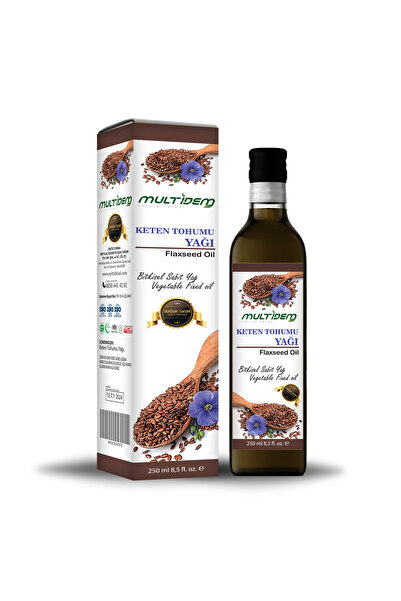 multidem Keten Tohumu Yağı 250 mL