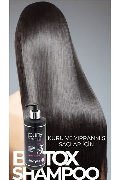 Pure Expert 500 Ml Repairing Care Shampoo - for Dry and Damaged Hair