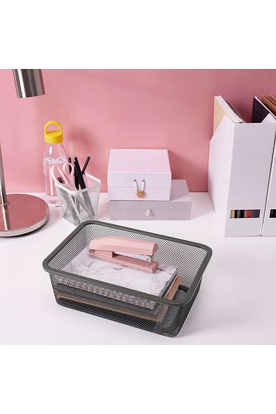 IKEA Trofast Steel Storage Box, Dark Gray, 20x30x10 cm