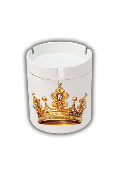 lili hediyelik Τασάκι με στάμπα King Crown