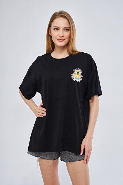 Camenta تي شيرت كازابلانكا أصفر مطبوع للجنسين