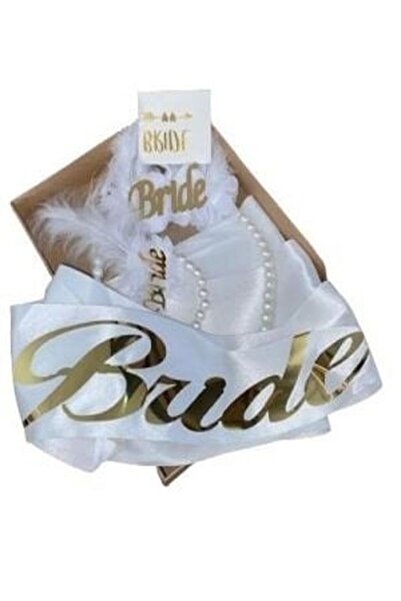 DÜVENCİ TİCARET Σετ στέμμα και ζώνη νύφης