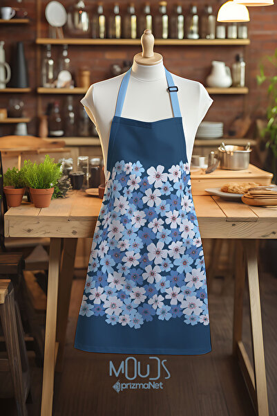Moud's Süet Kumaş Nowon 1 Desenli Mutfak Önlüğü, Aşçı Önlüğü, Garson Önlüğü, ...