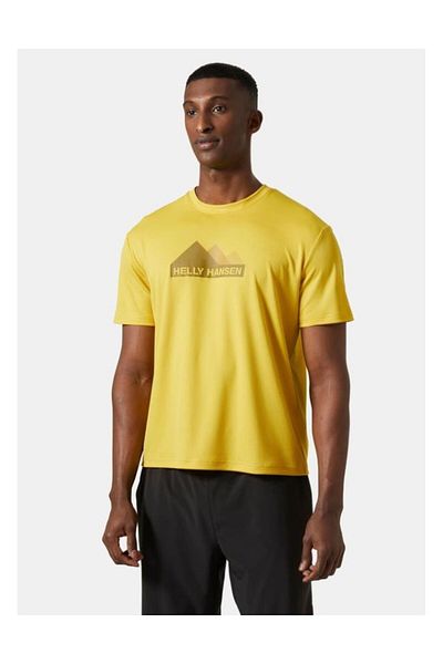 Helly Hansen Tech Graphic Men's T-Shirt Yellow HHA.63088HHA348