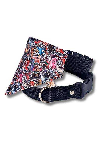 UTDpet Dog Collar with Street Scarf