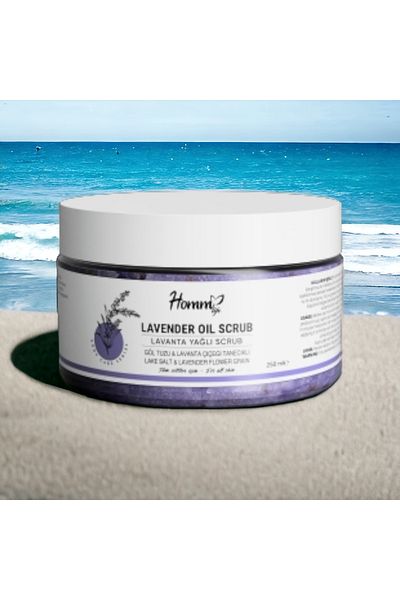 Homm Bitkisel HOMM 250 ML Herbal Lavender Oil Scrub