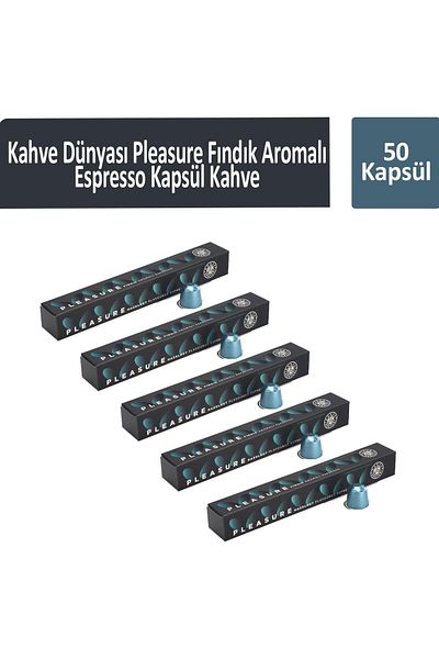 Kahve Dünyası Hazelnut Flavored Espresso Coffee - 50 Capsules