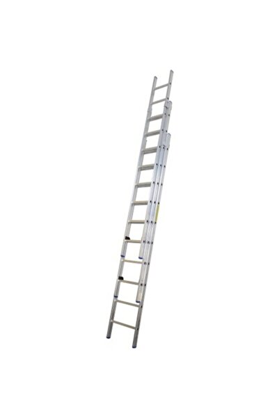 Seçkin Alüminyum Üç Çıkışlı Ptt Tip Sürgülü Merdiven 200cm X 3