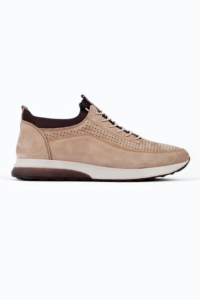 Lal Shoes & Bags Мъжки ежедневни обувки с връзки Arnott от естествена кожа с ленти - S.VİZYON