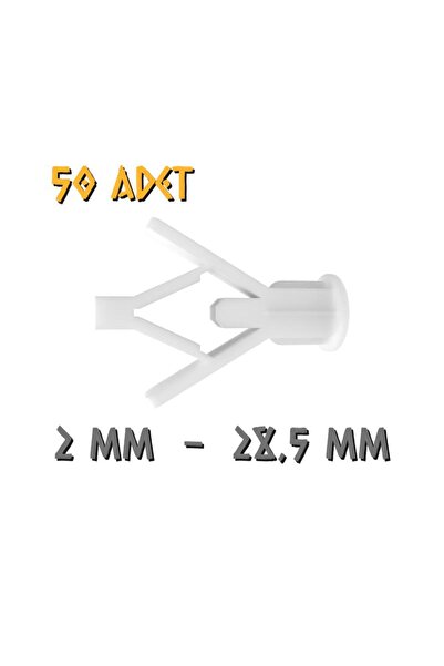 MADE Kanatlı Alçıpan Dübeli - No: 2 - 50 Adet