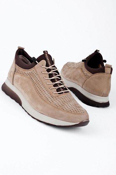 Lal Shoes & Bags Мъжки ежедневни обувки с връзки Arnott от естествена кожа с ленти - S.VİZYON