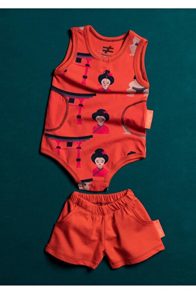 Lemonkids Baby Bodysuit Shorts Set