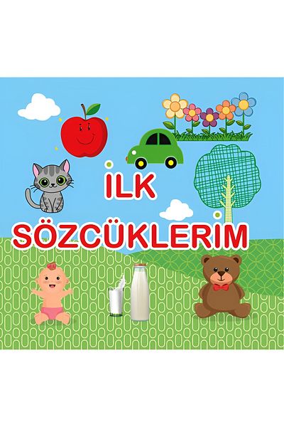 Sozzy My First Words Story Book with Herringbone