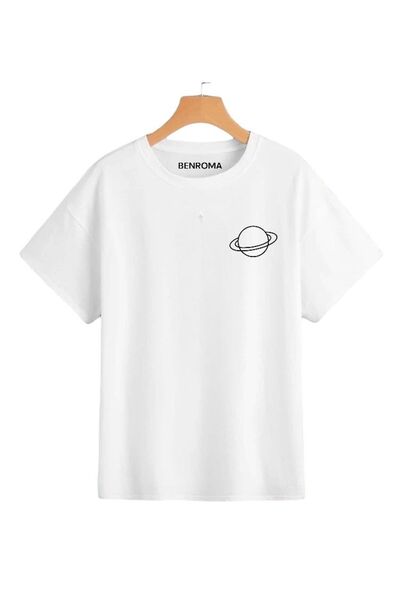 BENROMA PLANET PRINTED CHILDREN'S T-SHIRT