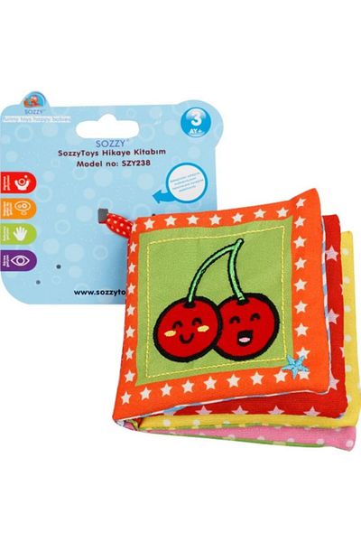 Sozzy Toys My Cherry Embroidered Story Book