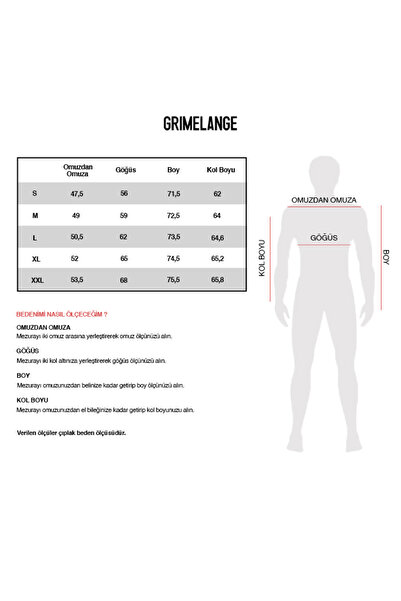GRIMELANGE Ανδρική μπλούζα Winston Regular Fit Table με εμπριμέ μαύρο φούτερ