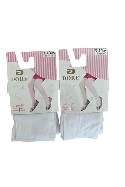 Dore Micro 50 Kids Pantyhose - Pack of 2
