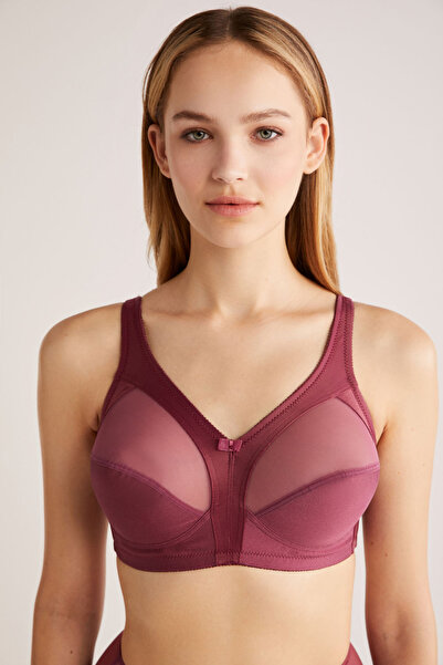 Kom Σουτιέν χωρίς μπανέλες, χωρίς μεταλλικά σύρματα, από μαλακό ύφασμα, νέο.