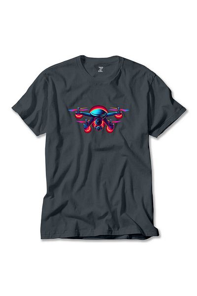 Z zepplin Drone Smoked Color T-Shirt