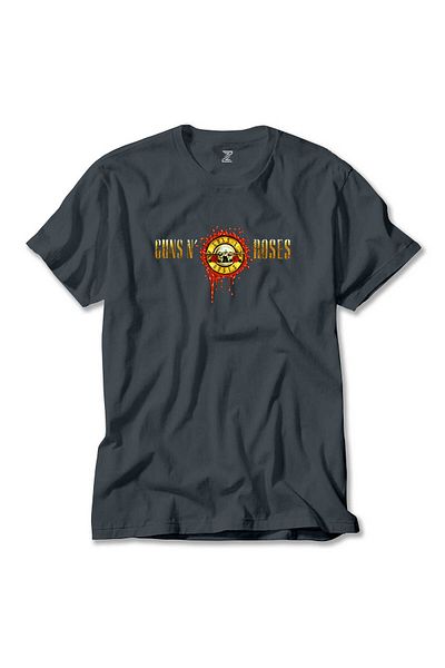Z zepplin Μπλουζάκι με λογότυπο Guns N Roses Drops Smoked Color