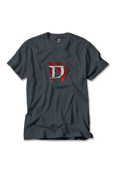 Z zepplin Μπλουζάκι Diablo IV For Logo Smoked Color