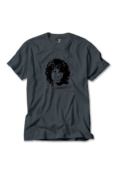 Z zepplin Μπλουζάκι The Doors Jim Morrison Silhouette Smoked Color