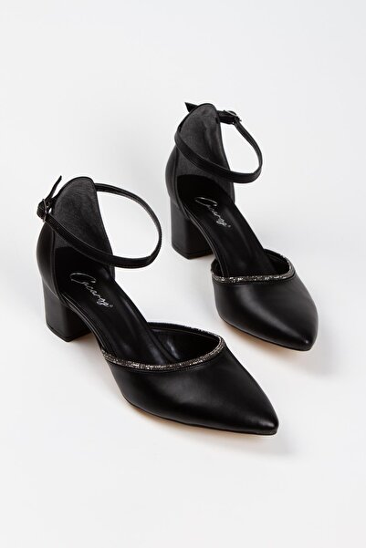 Çaçaroz Ayakkabı Παπούτσια με τακούνι μεγάλου μεγέθους Classic Stone Karnıyarık