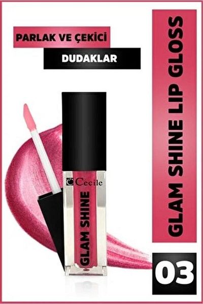 Cecile Glam Shine 03 Brightening Lipstick Set