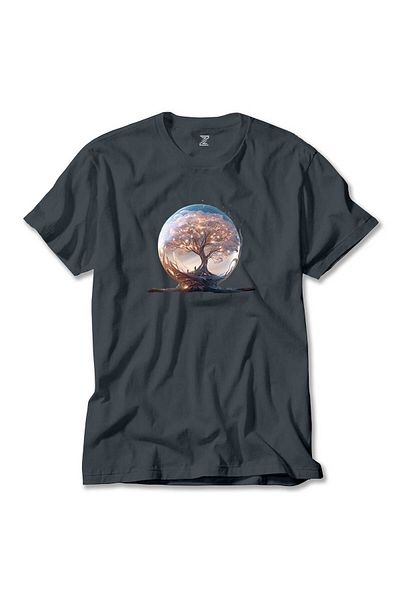 Z zepplin Ανάπτυξη δέντρου στο Snow Gobe Smoked Color T-Shirt