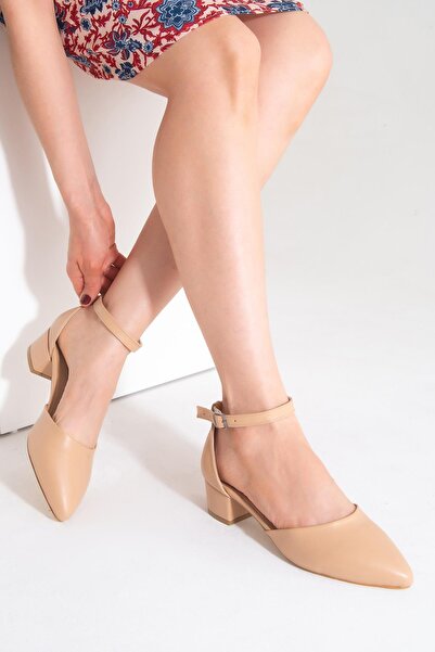 Çaçaroz Ayakkabı Heeled Large Size Karnıyarık Shoes