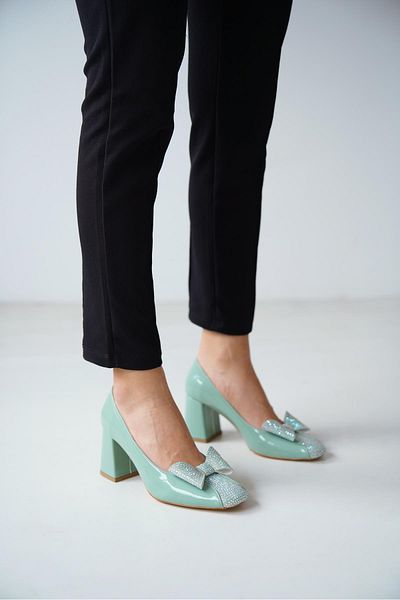 Çaçaroz Ayakkabı Pantofi clasici cu toc marime Bow Stone