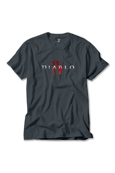 Z zepplin Μπλουζάκι με λογότυπο Diablo IV Smoked Color