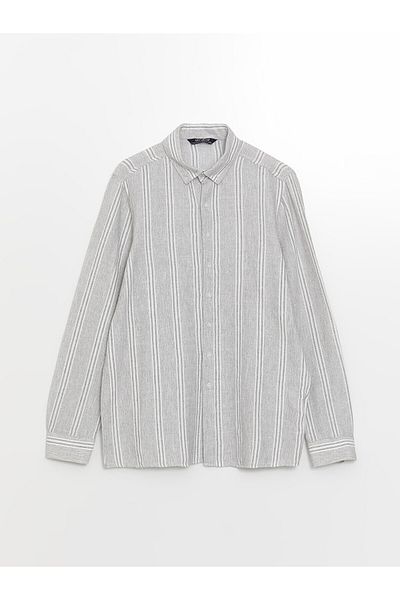 LC Waikiki Men's Striped Long Sleeve Regular Fit Shirt