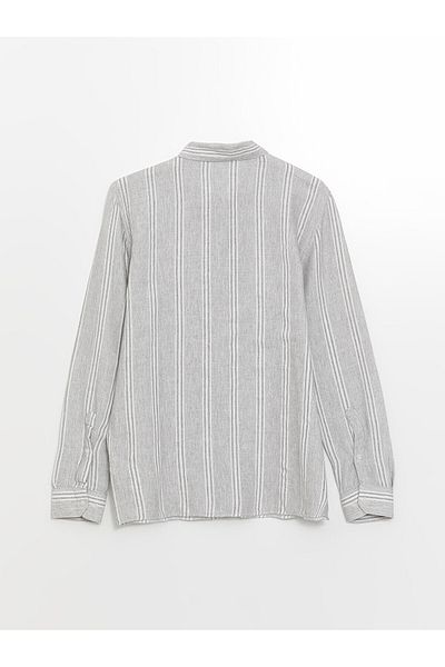 LC Waikiki Men's Striped Long Sleeve Regular Fit Shirt
