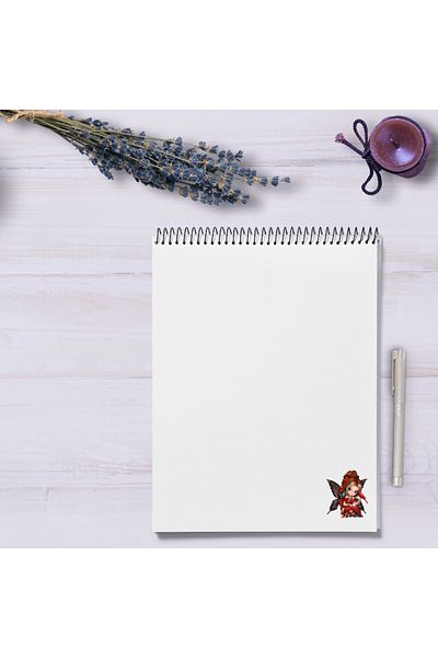 Ororabutik Σετ αυτοκόλλητων Fairycore 54 Pieces Fairies - Σετ αυτοκόλλητων Scrapbook Bullet Journal