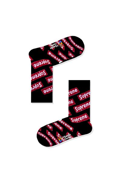 Vitamin Çorap Чорапи Blocks Black