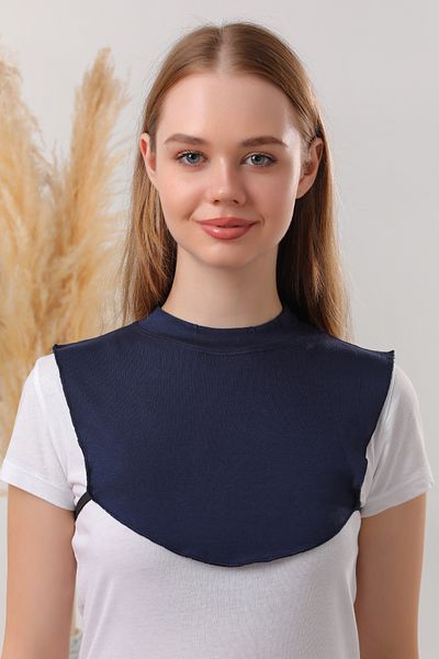 Melodi Scarf Дамска яка за хиджаб, тъмносиня