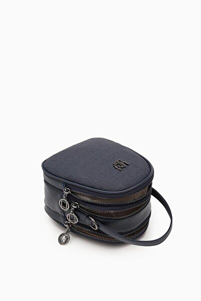 Levidor Lacivert Mini Bucket Çanta