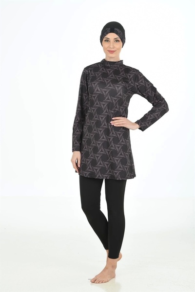 Fantasy Πλήρως καλυμμένο Hijab μαγιό 3301